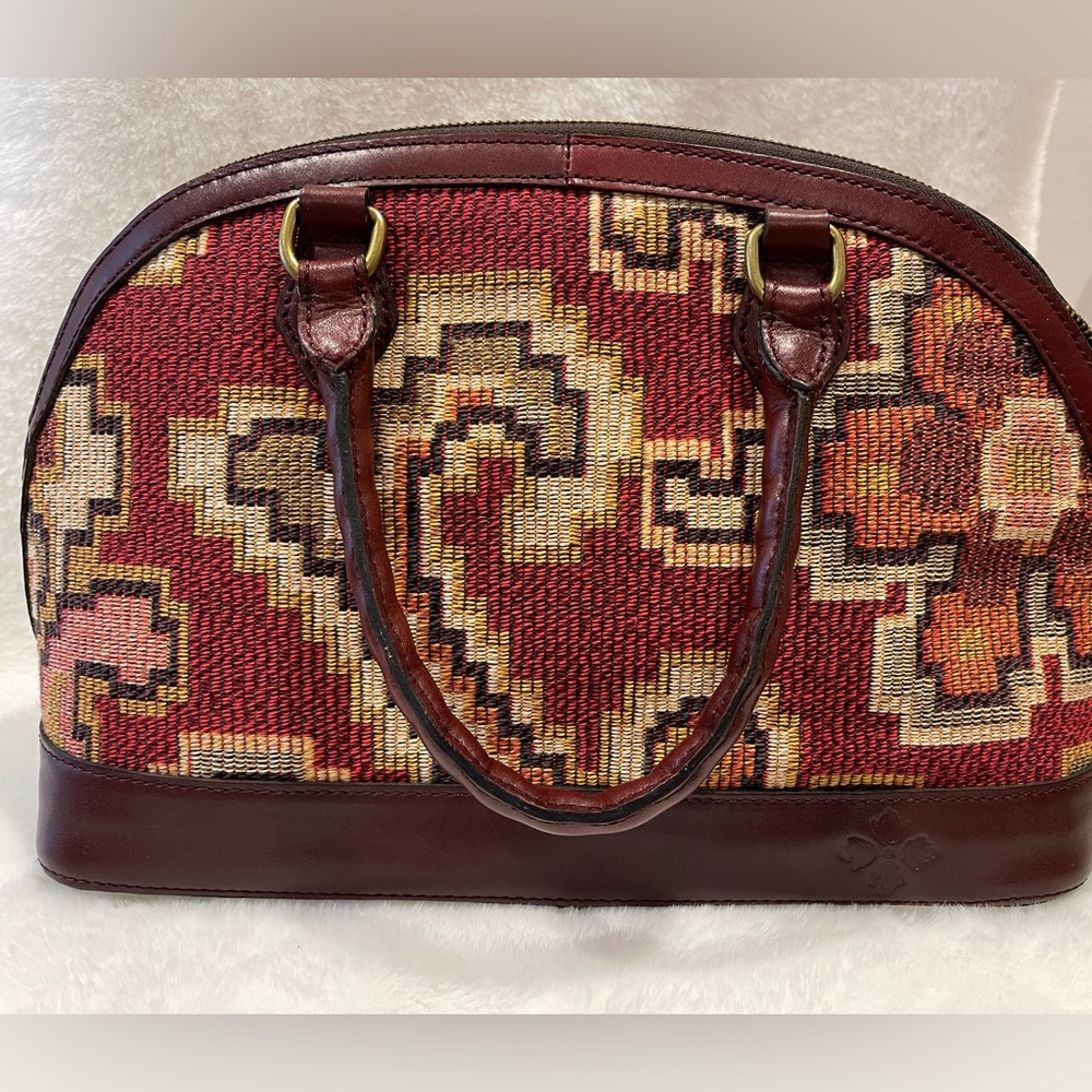 Patricia Nash Peruvian Tapestry Collection Domed Shape Bag
